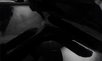 Kosta Boda Gabba Gabba Hey Candle, 9.6 Oz. In Black