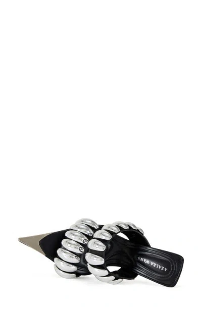 Azalea Wang Jabari Pointed Toe Slide Sandal