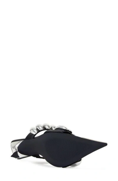 Azalea Wang Jabari Pointed Toe Slide Sandal