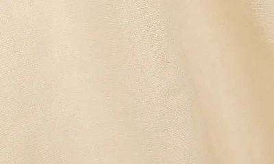 Reformation Womens Viola Crotchet-trim Linen Top Sugar In Neutral