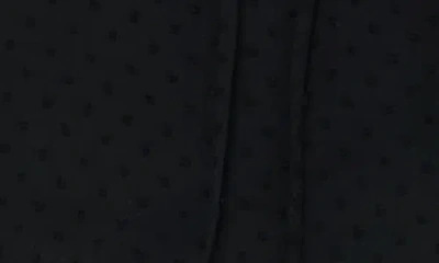 Gibsonlook Ruffle Trimmed V-neck Blouse In Black