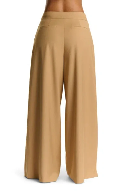 Naked Wardrobe Suiting Pleated Wide-leg Pant