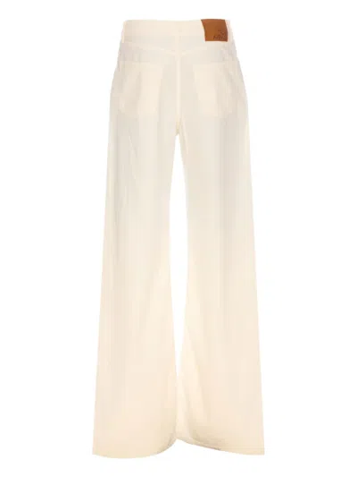 True Avenue Cotton Trousers In White