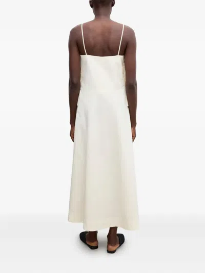 House Of Dagmar Sculpted Tube Dress In White