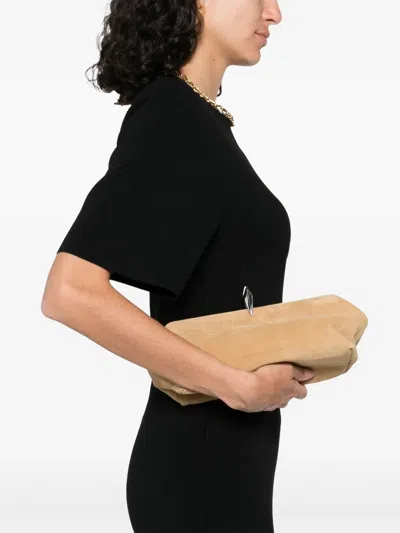 Benedetta Bruzziches Leather Clutch Bag