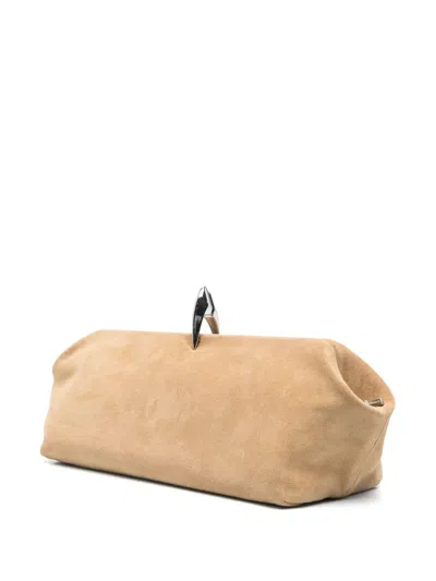 Benedetta Bruzziches Leather Clutch Bag