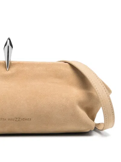 Benedetta Bruzziches Leather Clutch Bag