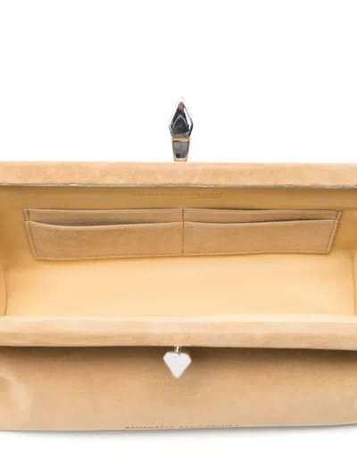 Benedetta Bruzziches Leather Clutch Bag