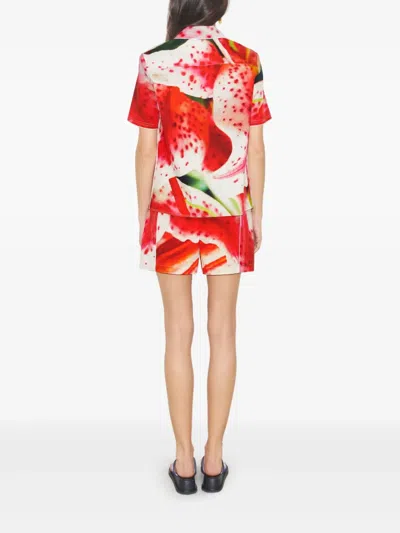 Tory Burch Camp Shorts Mit Blumen-print