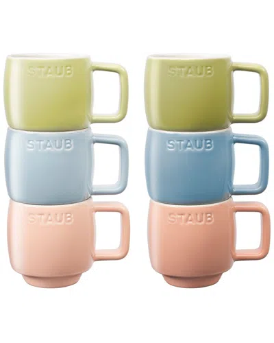 Staub Stoneware Dinnerware Set Of 6 Espresso Cups