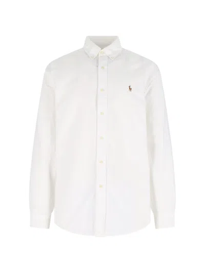Polo Ralph Lauren 'oxford' Shirt In White