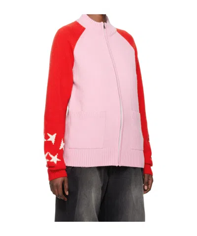 We11 Done Color Blocked Logo Jacket