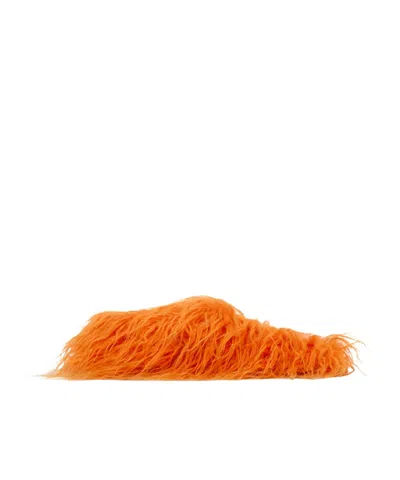 Marni Ssense Exclusive Orange Fussbett Sabot Loafers In 00r17 Orange