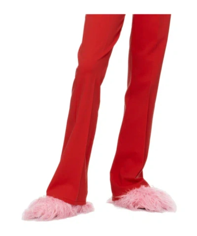 Marni Ssense Exclusive Pink Fussbett Sabot Loafers In 00c09 Lilla