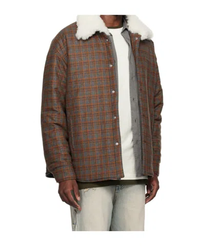 We11 Done Check-print Jacket