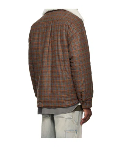 We11 Done Check-print Jacket