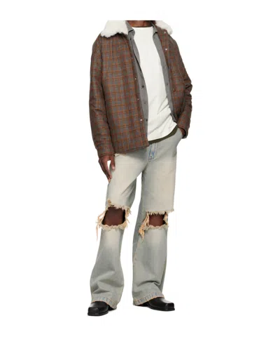 We11 Done Check-print Jacket