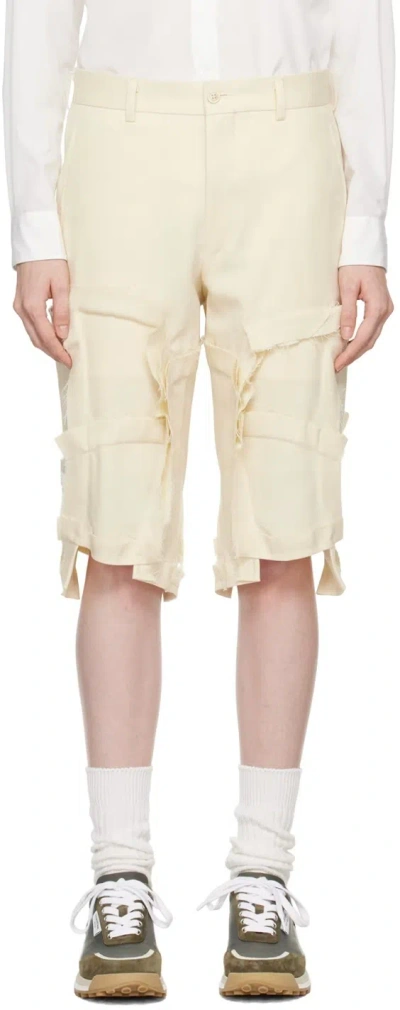 Comme Des Garçons Raw-edge Tailored Shorts