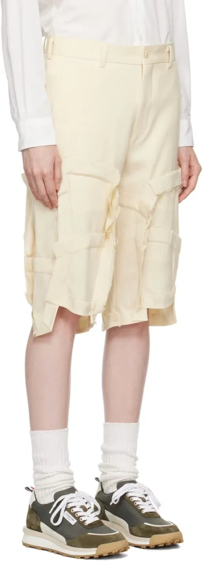 Comme Des Garçons Raw-edge Tailored Shorts