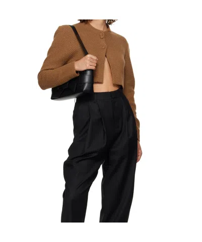 Ader Error Crew Neck Knitted Cardigan