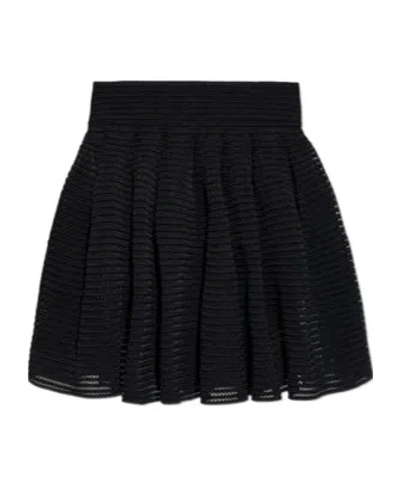 Alaïa Alaia Mini Skirt In Black