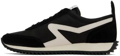 Rag & Bone Retro Runner Suede And Leather-trimmed Recycled Shell Sneakers