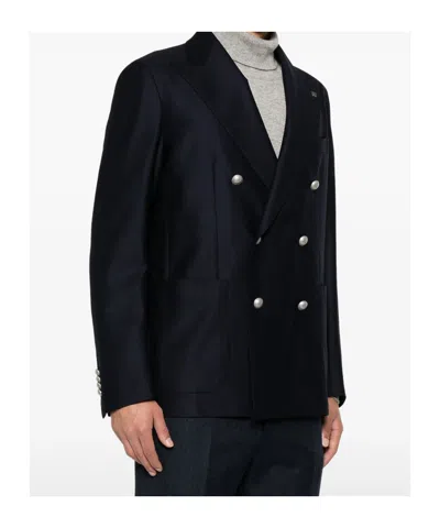 Tagliatore Long-sleeved Suit Jacket