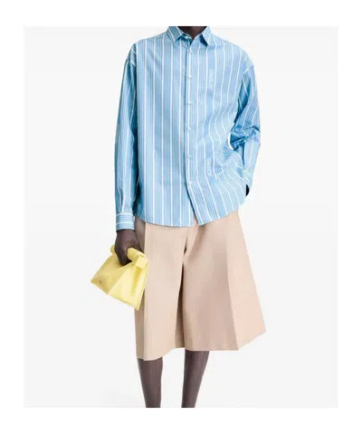 Jacquemus Men's La Chemise Simon In Blue