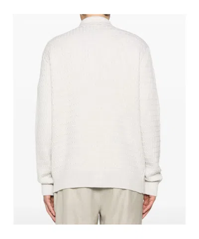 Tagliatore Sweaters Neutral In White