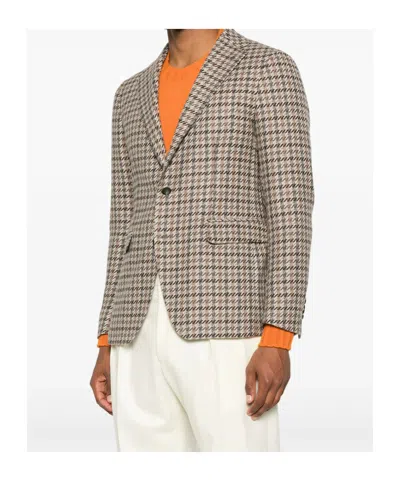 Tagliatore Jacket In Brown