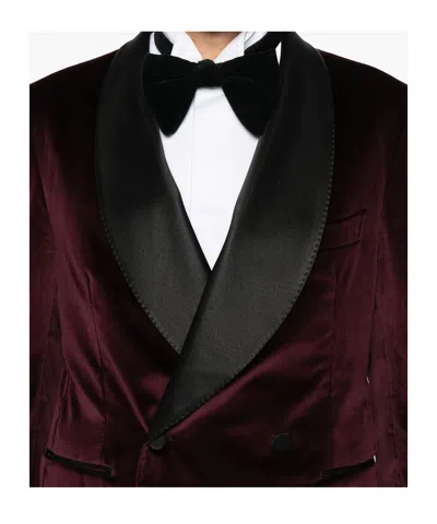 Tagliatore Long-sleeved Suit Jacket