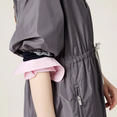 Miu Miu Technical Silk Mini-dress