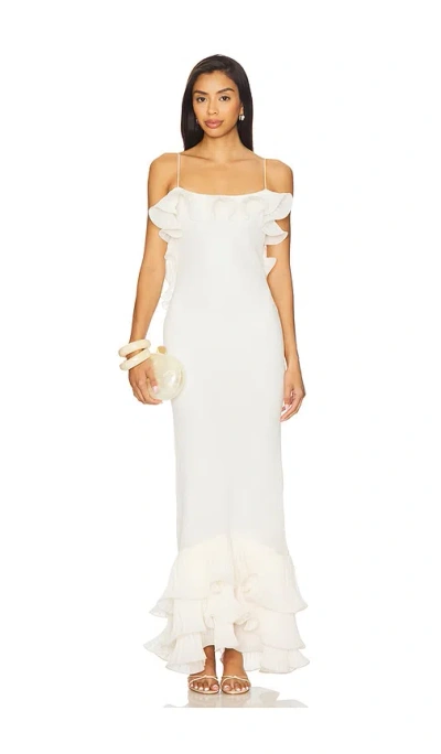 Delfi Delina Dress In White