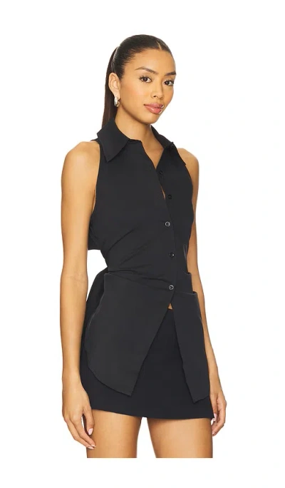 Simonmiller Loch Sleeveless Poplin Button Up