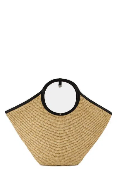 Courrèges Courrges Maxy Holy Ac Logo Plaque Tote Bag