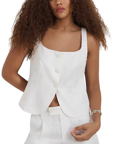 Alex Mill Luna Crop Linen Tank