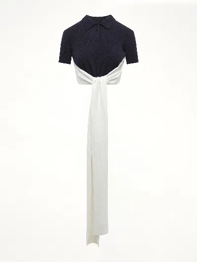 Loewe Women's Polo Sweater In Black