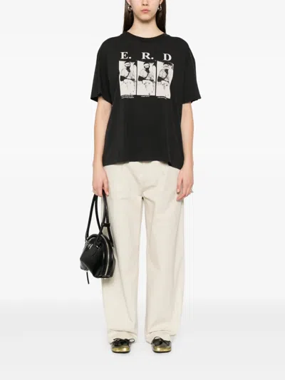 Société Anonyme Cotton Trousers In Neutral