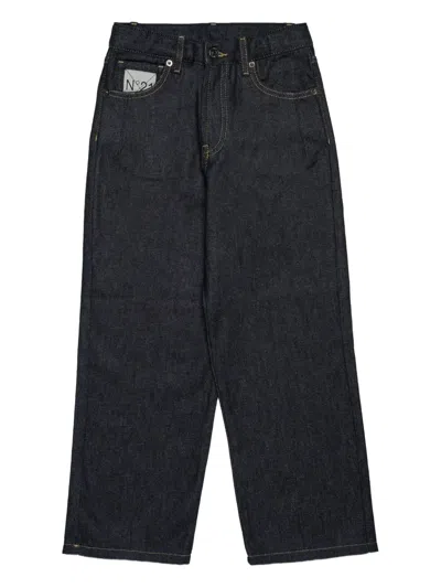 N°21 Nº21 Kids Embroidered Jeans