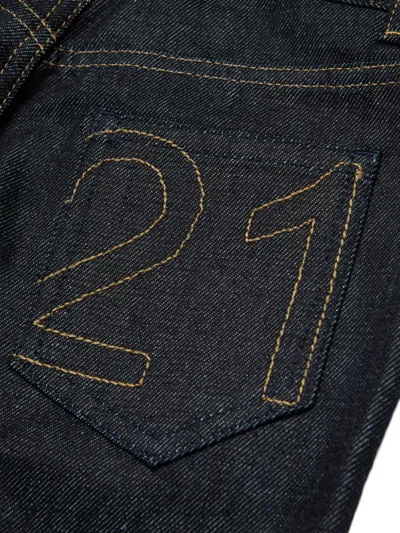 N°21 Nº21 Kids Embroidered Jeans