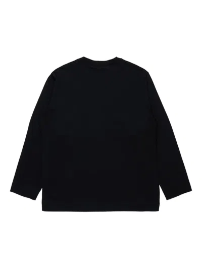 Marni Kids Long Sleeve Crew Neck T-shirt