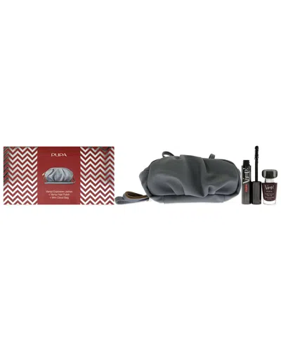 Pupa Milano 3pc Vamp Explosive Lashes & Nail Polish Set