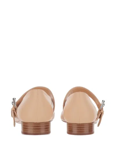 Niccolò Pasqualetti Obliqua Leather Ballet Flats