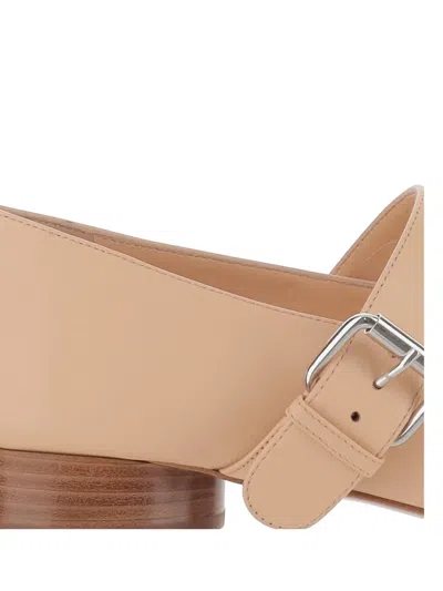 Niccolò Pasqualetti Obliqua Leather Ballet Flats