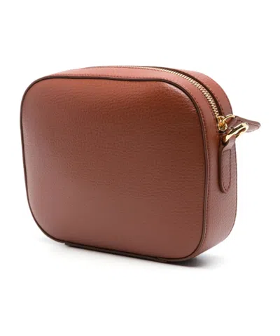 Stella Mccartney Faux Leather Shoulder Bag In Brown