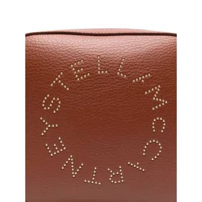 Stella Mccartney Faux Leather Shoulder Bag In Brown