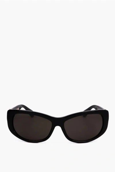 Linda Farrow Ann Demeulemeester Rectangular Designed Sunglasses