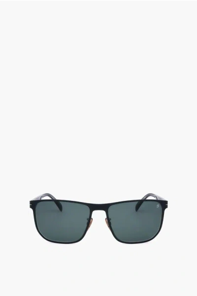 David Beckham Wayfarer Sunglasses With Metal Frame