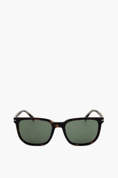 David Beckham Wayfarer Sunglasses With Tortoiseshell Patterned Frame