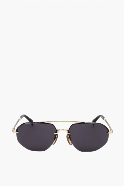 David Beckham Aviator Sunglasses With Full-lens Design